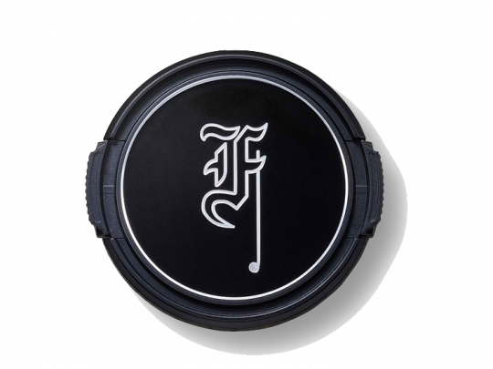 LC‑37 tappo copriobiettivo Micro QuattroTerzi con logo F LC‑37 tappo copriobiettivo Micro QuattroTerzi con logo F