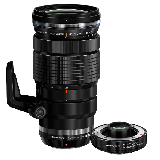 M.ZUIKO 40-150mm 1:2.8 PRO & MC 1.4 M.ZUIKO 40-150mm 1:2.8 PRO & MC 1.4