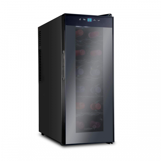 Cantinetta da vino - 12 bottiglie Sistema di refrigerazione di vini a temperatura e ambiente costante e stabile per 12 bottiglie