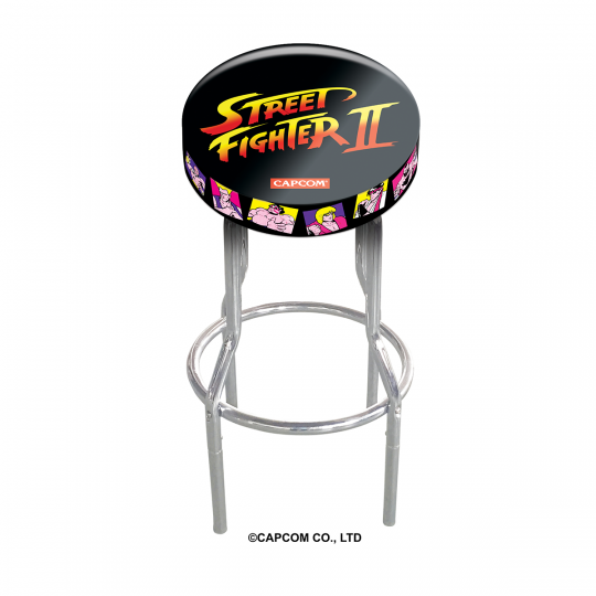 Arcade1Up - Sgabello regolabile Street Fighter II