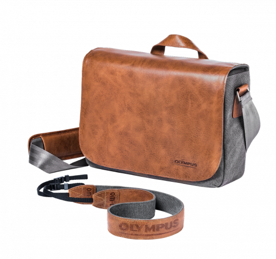 Olympus Borsa in pelle OM‑D Messenger Olympus Borsa in pelle OM‑D Messenger
