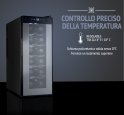 Cantinetta da vino - 12 bottiglie Sistema di refrigerazione di vini a temperatura e ambiente costante e stabile per 12 bottiglie