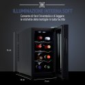 Cantinetta da vino - 8 bottiglie Sistema di refrigerazione di vini a temperatura e ambiente costante e stabile per 8 bottiglie