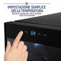 Cantinetta da vino - 18 bottiglie Sistema di refrigerazione di vini a temperatura e ambiente costante e stabile per 18 bottiglie